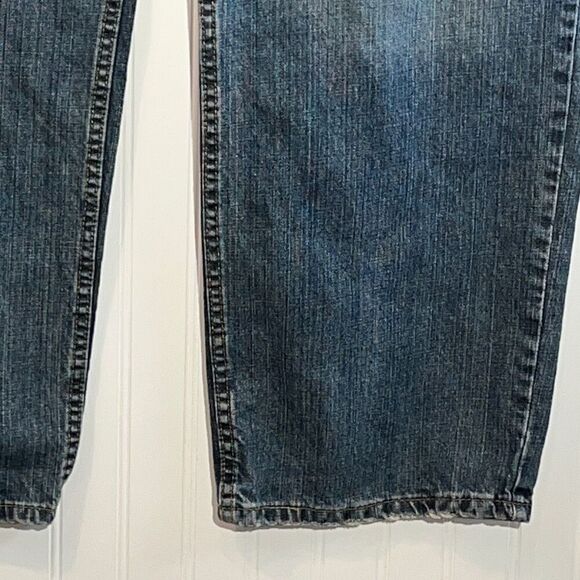 Levis 559 Jeans Relaxed Straight Men 50X32 Medium Blue Wash Chore Cowboy Western - Picture 5 of 12